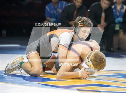 Thumbnail 3 in CIF State Boys Wrestling Championships (Finals; 106lbs - 145llbs) photogallery.