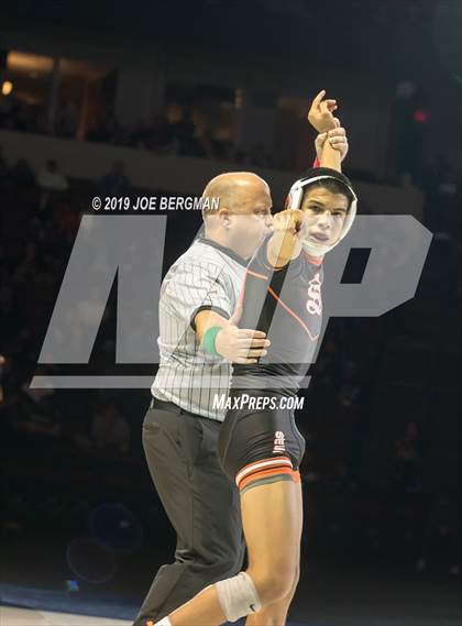 Thumbnail 2 in CIF State Boys Wrestling Championships (Finals; 106lbs - 145llbs) photogallery.