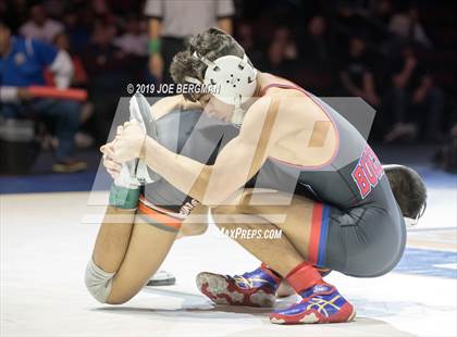 Thumbnail 2 in CIF State Boys Wrestling Championships (Finals; 106lbs - 145llbs) photogallery.