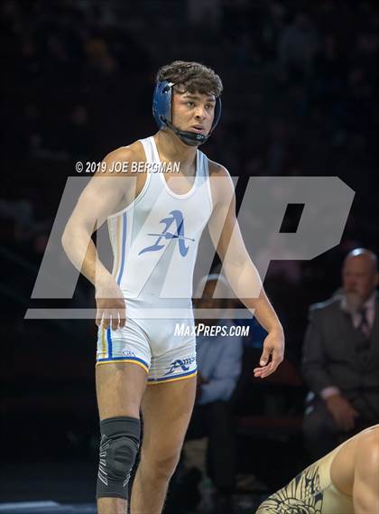 Thumbnail 2 in CIF State Boys Wrestling Championships (Finals; 106lbs - 145llbs) photogallery.