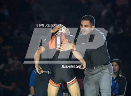 Thumbnail 3 in CIF State Boys Wrestling Championships (Finals; 106lbs - 145llbs) photogallery.