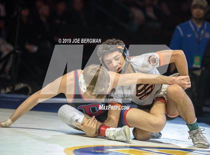 Thumbnail 1 in CIF State Boys Wrestling Championships (Finals; 106lbs - 145llbs) photogallery.