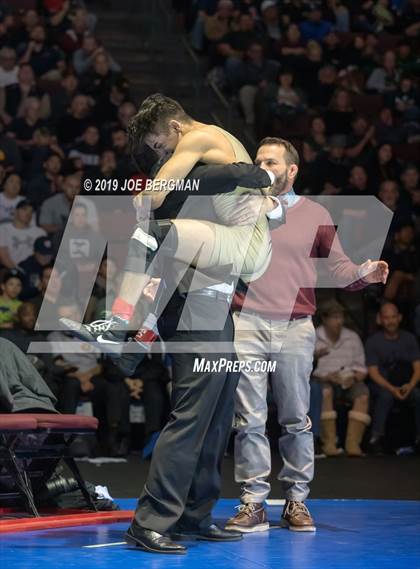 Thumbnail 1 in CIF State Boys Wrestling Championships (Finals; 106lbs - 145llbs) photogallery.