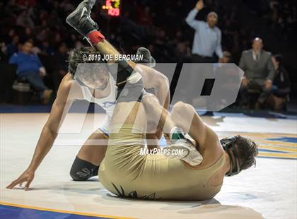 Thumbnail 2 in CIF State Boys Wrestling Championships (Finals; 106lbs - 145llbs) photogallery.