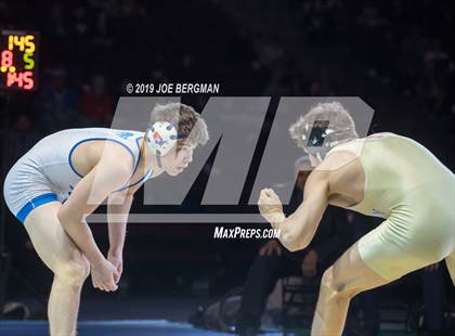 Thumbnail 3 in CIF State Boys Wrestling Championships (Finals; 106lbs - 145llbs) photogallery.
