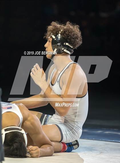 Thumbnail 3 in CIF State Boys Wrestling Championships (Finals; 106lbs - 145llbs) photogallery.