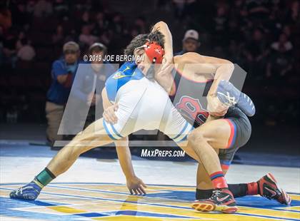 Thumbnail 2 in CIF State Boys Wrestling Championships (Finals; 106lbs - 145llbs) photogallery.