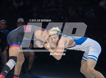 Thumbnail 3 in CIF State Boys Wrestling Championships (Finals; 106lbs - 145llbs) photogallery.