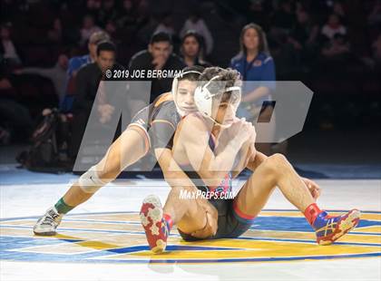 Thumbnail 3 in CIF State Boys Wrestling Championships (Finals; 106lbs - 145llbs) photogallery.