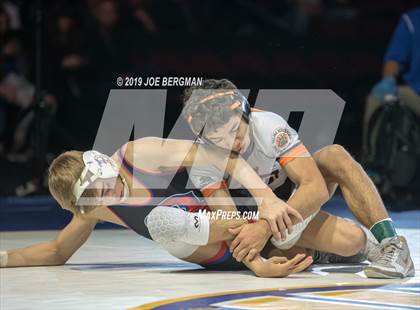 Thumbnail 3 in CIF State Boys Wrestling Championships (Finals; 106lbs - 145llbs) photogallery.