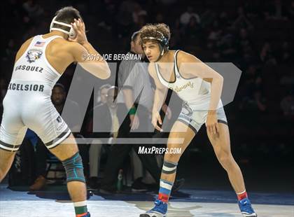 Thumbnail 3 in CIF State Boys Wrestling Championships (Finals; 106lbs - 145llbs) photogallery.