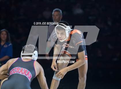 Thumbnail 1 in CIF State Boys Wrestling Championships (Finals; 106lbs - 145llbs) photogallery.