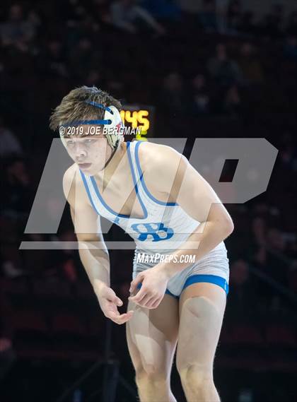 Thumbnail 3 in CIF State Boys Wrestling Championships (Finals; 106lbs - 145llbs) photogallery.