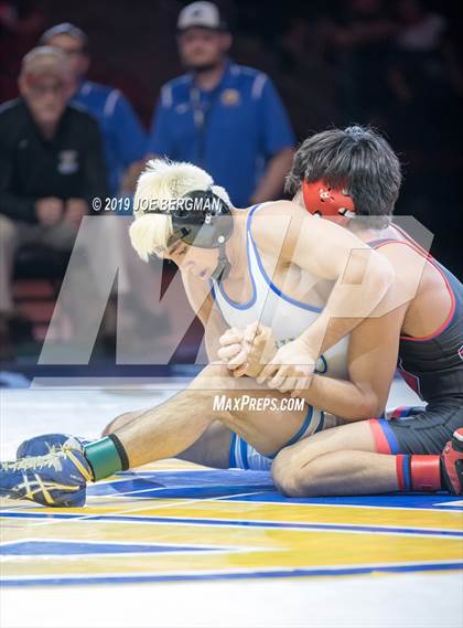 Thumbnail 1 in CIF State Boys Wrestling Championships (Finals; 106lbs - 145llbs) photogallery.