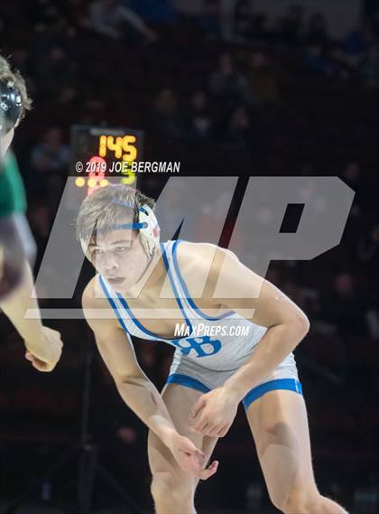 Thumbnail 1 in CIF State Boys Wrestling Championships (Finals; 106lbs - 145llbs) photogallery.
