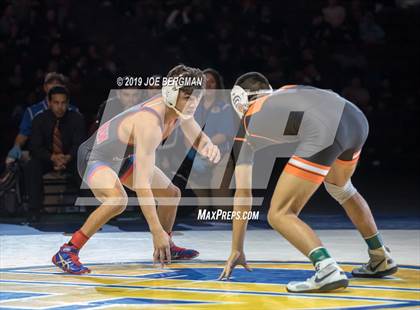 Thumbnail 2 in CIF State Boys Wrestling Championships (Finals; 106lbs - 145llbs) photogallery.
