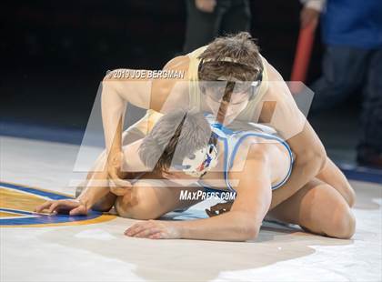 Thumbnail 3 in CIF State Boys Wrestling Championships (Finals; 106lbs - 145llbs) photogallery.