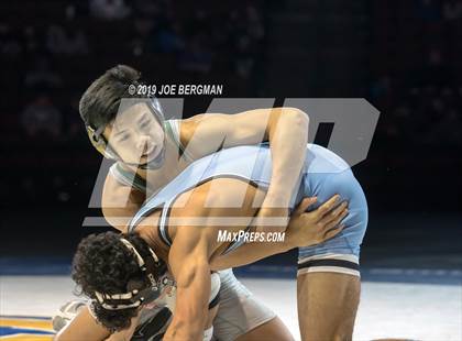 Thumbnail 1 in CIF State Boys Wrestling Championships (Finals; 106lbs - 145llbs) photogallery.