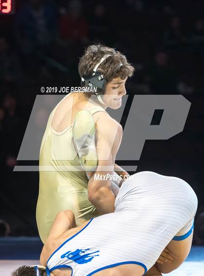 Thumbnail 2 in CIF State Boys Wrestling Championships (Finals; 106lbs - 145llbs) photogallery.