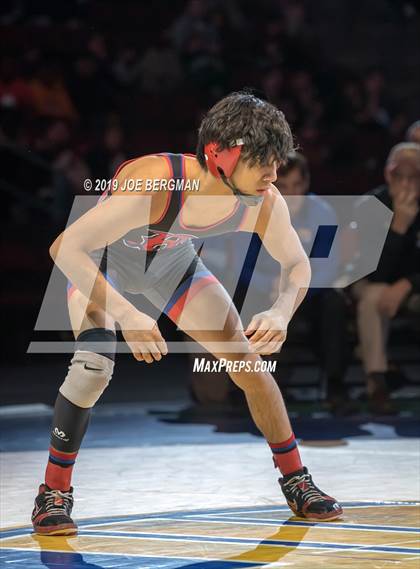 Thumbnail 1 in CIF State Boys Wrestling Championships (Finals; 106lbs - 145llbs) photogallery.