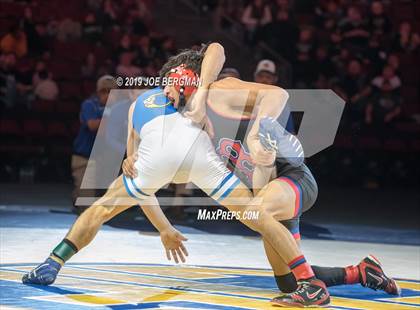 Thumbnail 3 in CIF State Boys Wrestling Championships (Finals; 106lbs - 145llbs) photogallery.