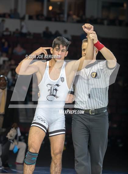 Thumbnail 2 in CIF State Boys Wrestling Championships (Finals; 106lbs - 145llbs) photogallery.