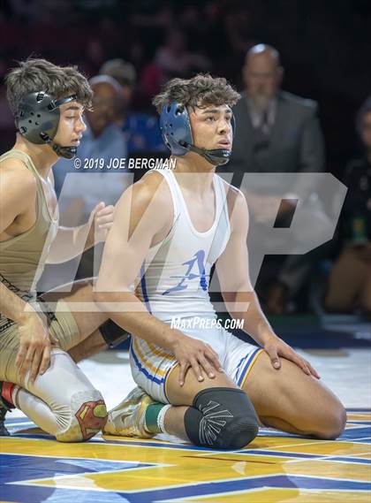 Thumbnail 3 in CIF State Boys Wrestling Championships (Finals; 106lbs - 145llbs) photogallery.