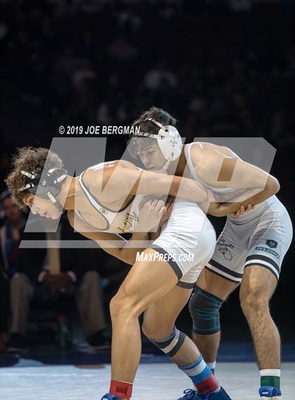 Thumbnail 2 in CIF State Boys Wrestling Championships (Finals; 106lbs - 145llbs) photogallery.