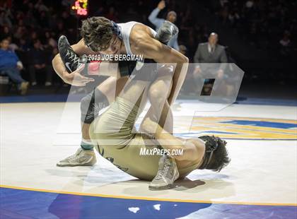 Thumbnail 3 in CIF State Boys Wrestling Championships (Finals; 106lbs - 145llbs) photogallery.