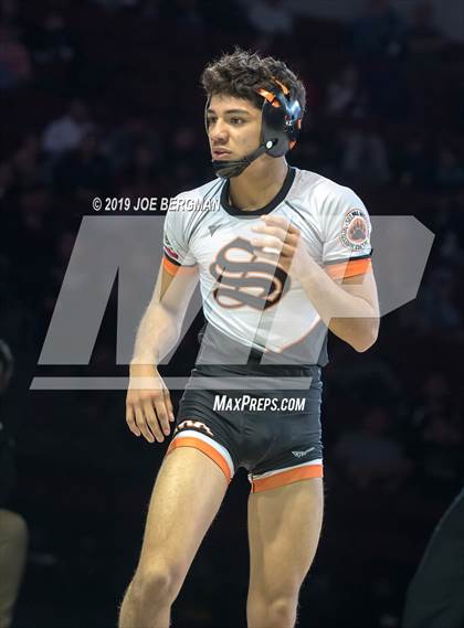 Thumbnail 1 in CIF State Boys Wrestling Championships (Finals; 106lbs - 145llbs) photogallery.
