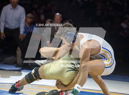 Thumbnail 3 in CIF State Boys Wrestling Championships (Finals; 106lbs - 145llbs) photogallery.