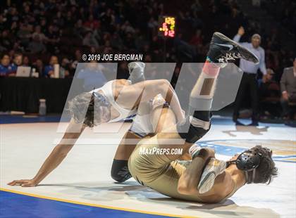 Thumbnail 1 in CIF State Boys Wrestling Championships (Finals; 106lbs - 145llbs) photogallery.