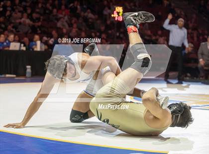 Thumbnail 3 in CIF State Boys Wrestling Championships (Finals; 106lbs - 145llbs) photogallery.