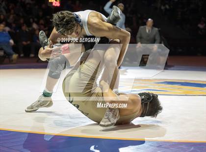 Thumbnail 2 in CIF State Boys Wrestling Championships (Finals; 106lbs - 145llbs) photogallery.