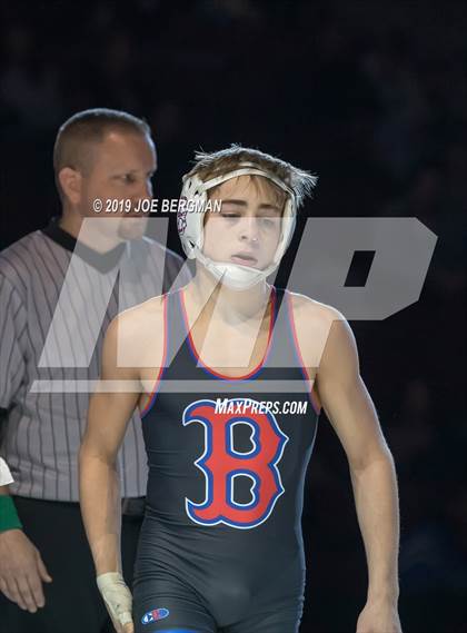 Thumbnail 2 in CIF State Boys Wrestling Championships (Finals; 106lbs - 145llbs) photogallery.