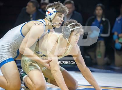 Thumbnail 2 in CIF State Boys Wrestling Championships (Finals; 106lbs - 145llbs) photogallery.