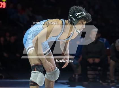 Thumbnail 3 in CIF State Boys Wrestling Championships (Finals; 106lbs - 145llbs) photogallery.