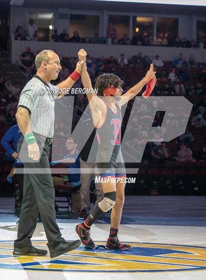 Thumbnail 2 in CIF State Boys Wrestling Championships (Finals; 106lbs - 145llbs) photogallery.