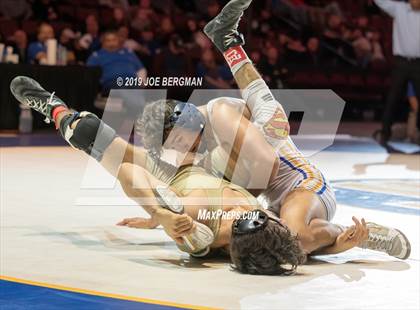 Thumbnail 3 in CIF State Boys Wrestling Championships (Finals; 106lbs - 145llbs) photogallery.