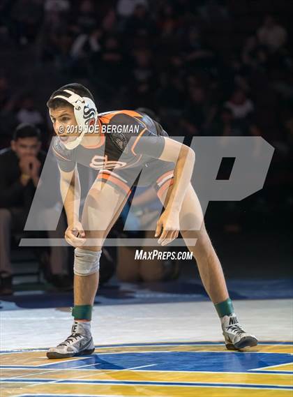 Thumbnail 2 in CIF State Boys Wrestling Championships (Finals; 106lbs - 145llbs) photogallery.