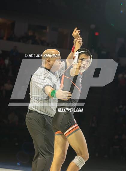 Thumbnail 3 in CIF State Boys Wrestling Championships (Finals; 106lbs - 145llbs) photogallery.