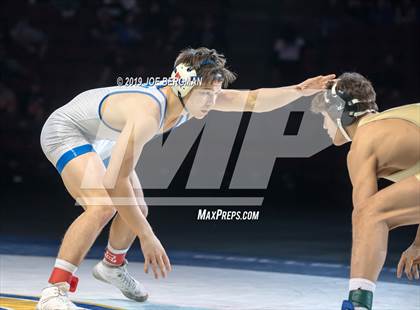 Thumbnail 2 in CIF State Boys Wrestling Championships (Finals; 106lbs - 145llbs) photogallery.