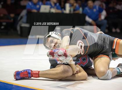 Thumbnail 3 in CIF State Boys Wrestling Championships (Finals; 106lbs - 145llbs) photogallery.