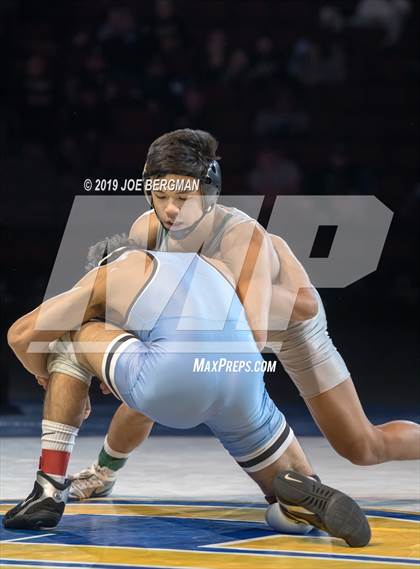 Thumbnail 2 in CIF State Boys Wrestling Championships (Finals; 106lbs - 145llbs) photogallery.