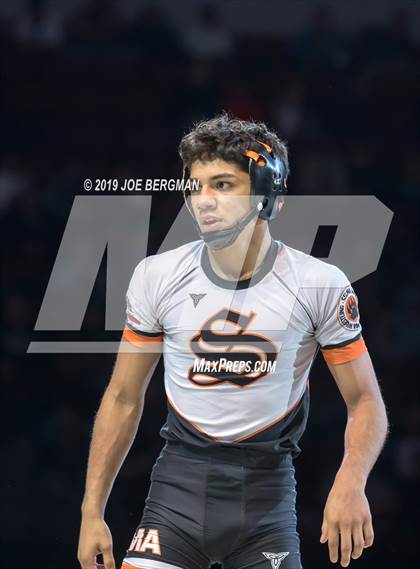 Thumbnail 2 in CIF State Boys Wrestling Championships (Finals; 106lbs - 145llbs) photogallery.