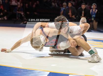 Thumbnail 2 in CIF State Boys Wrestling Championships (Finals; 106lbs - 145llbs) photogallery.