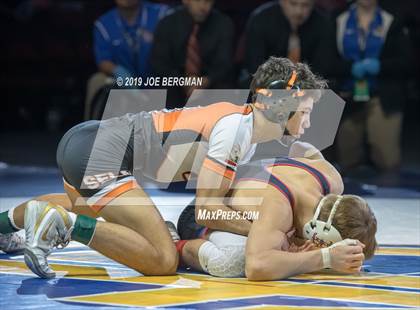 Thumbnail 3 in CIF State Boys Wrestling Championships (Finals; 106lbs - 145llbs) photogallery.