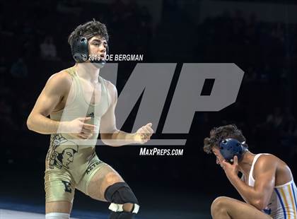 Thumbnail 2 in CIF State Boys Wrestling Championships (Finals; 106lbs - 145llbs) photogallery.