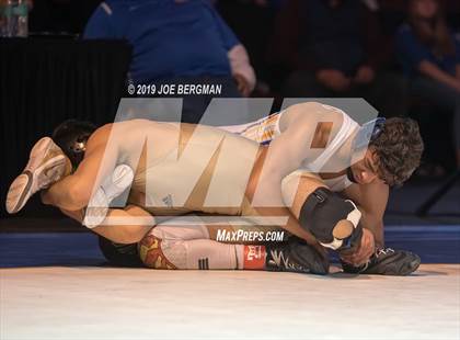 Thumbnail 1 in CIF State Boys Wrestling Championships (Finals; 106lbs - 145llbs) photogallery.