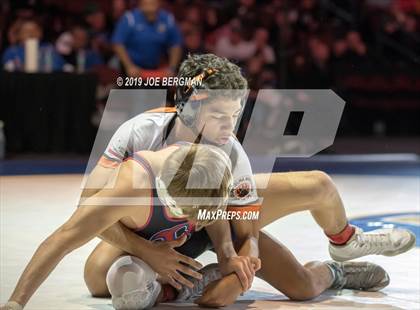Thumbnail 2 in CIF State Boys Wrestling Championships (Finals; 106lbs - 145llbs) photogallery.